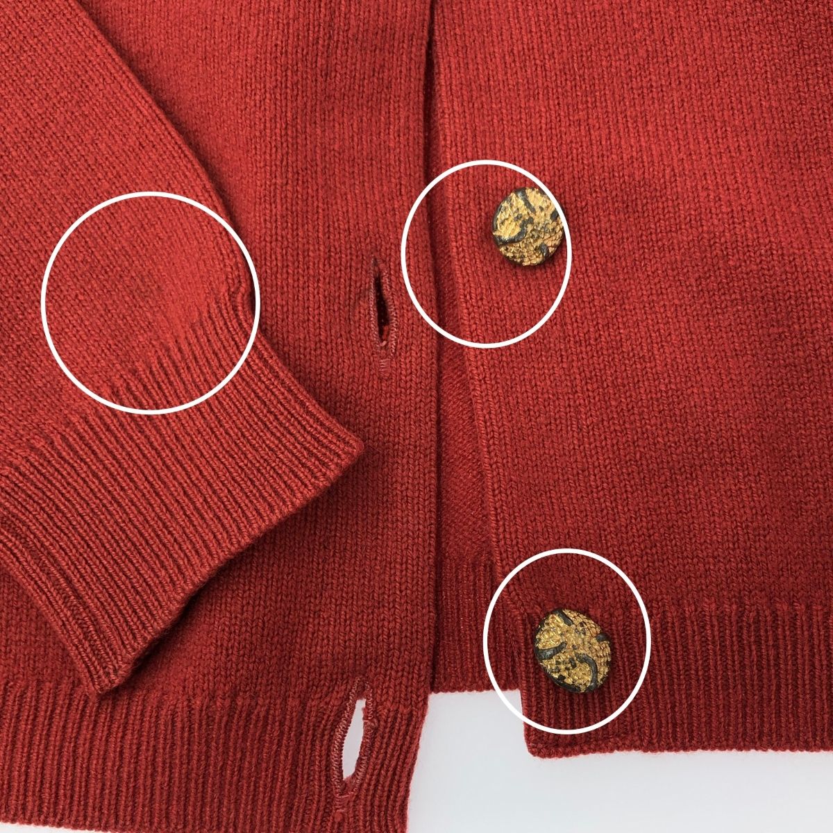 BALLANTYNE バランタイン カシミヤカーディガン サイズ:40 カシミヤ100