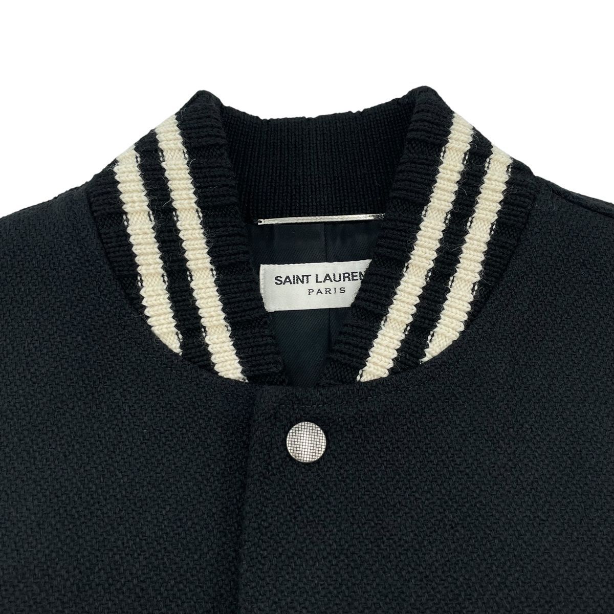 中古】 Saint Laurent サンローラン バックロゴスタジャン 625918 
