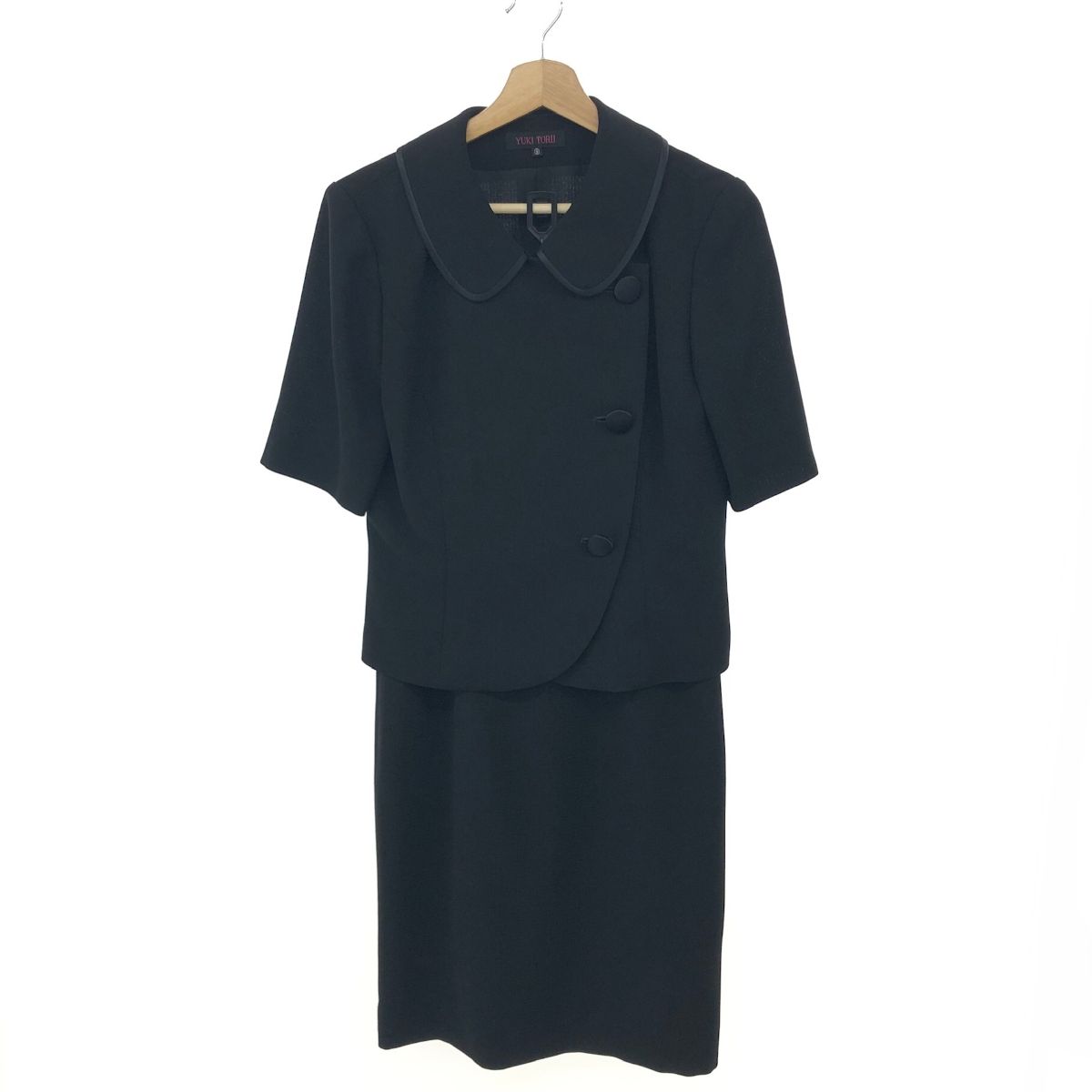 【yuki】衣装セット YUKI TORII ユキトリイ セットアップ 3点セット サイズ:9 ブラック