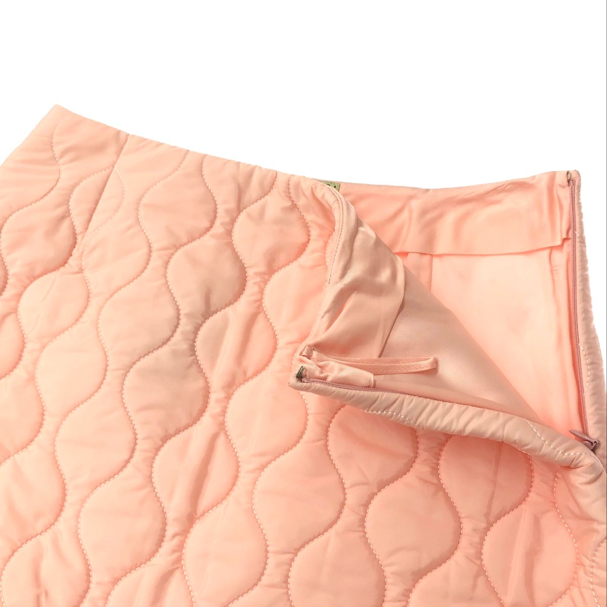 miumiu ミュウミュウ キルティングミニスカート サイズ:40 ピンク