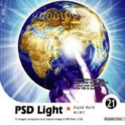 【-非常に良い】 PSD Light Vol.21 デジタル世界 Digital World