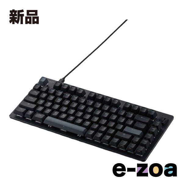 ELECOM エレコム V custom VK 720 A ブラック 75%サイズゲーミングキーボード TK- -EN 2655469