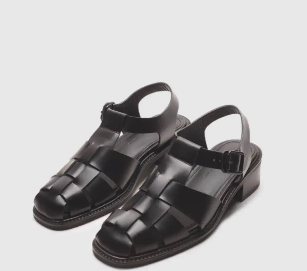 Lfm レックス フィンガー麻 Fisherman サンダル ブラック 5回未満着用