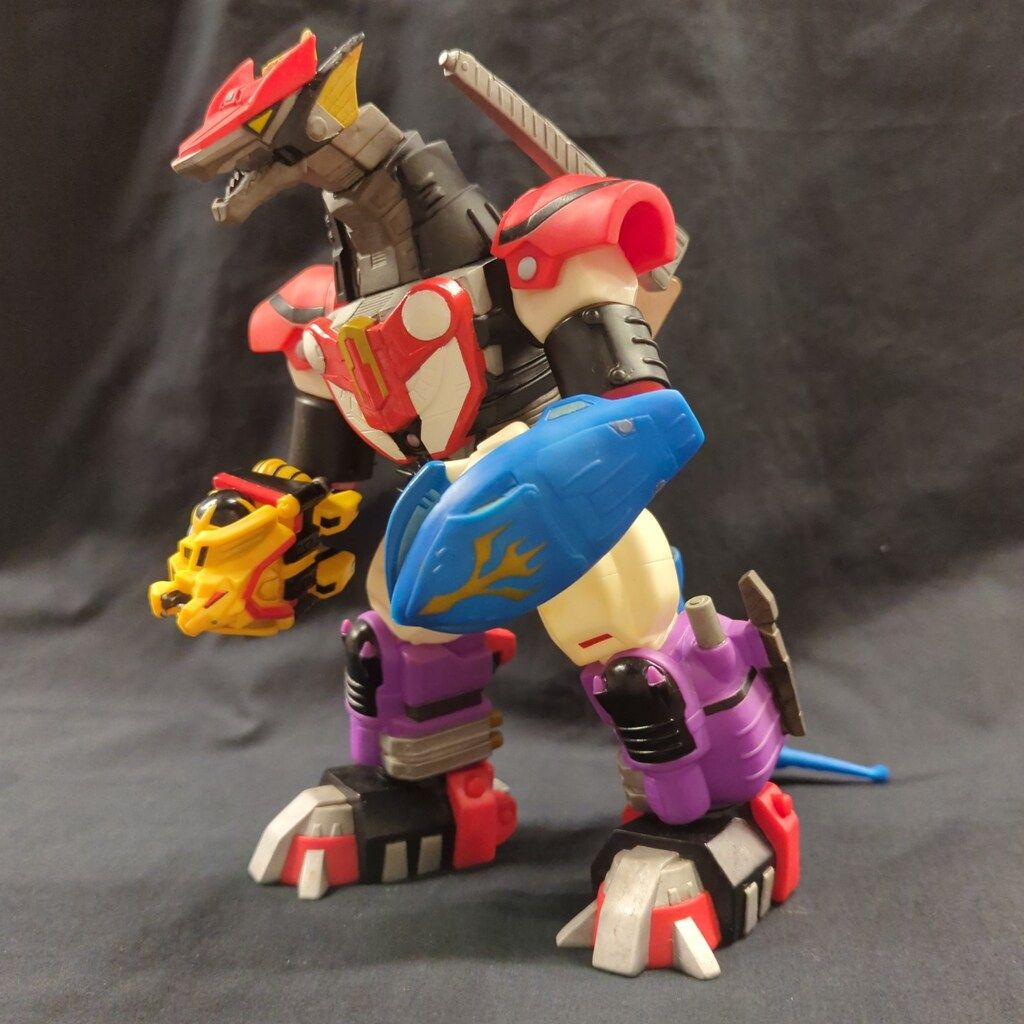 コナミ ソフビ 超星神グランセイザー 合神獣王ダイセイザー - メルカリ