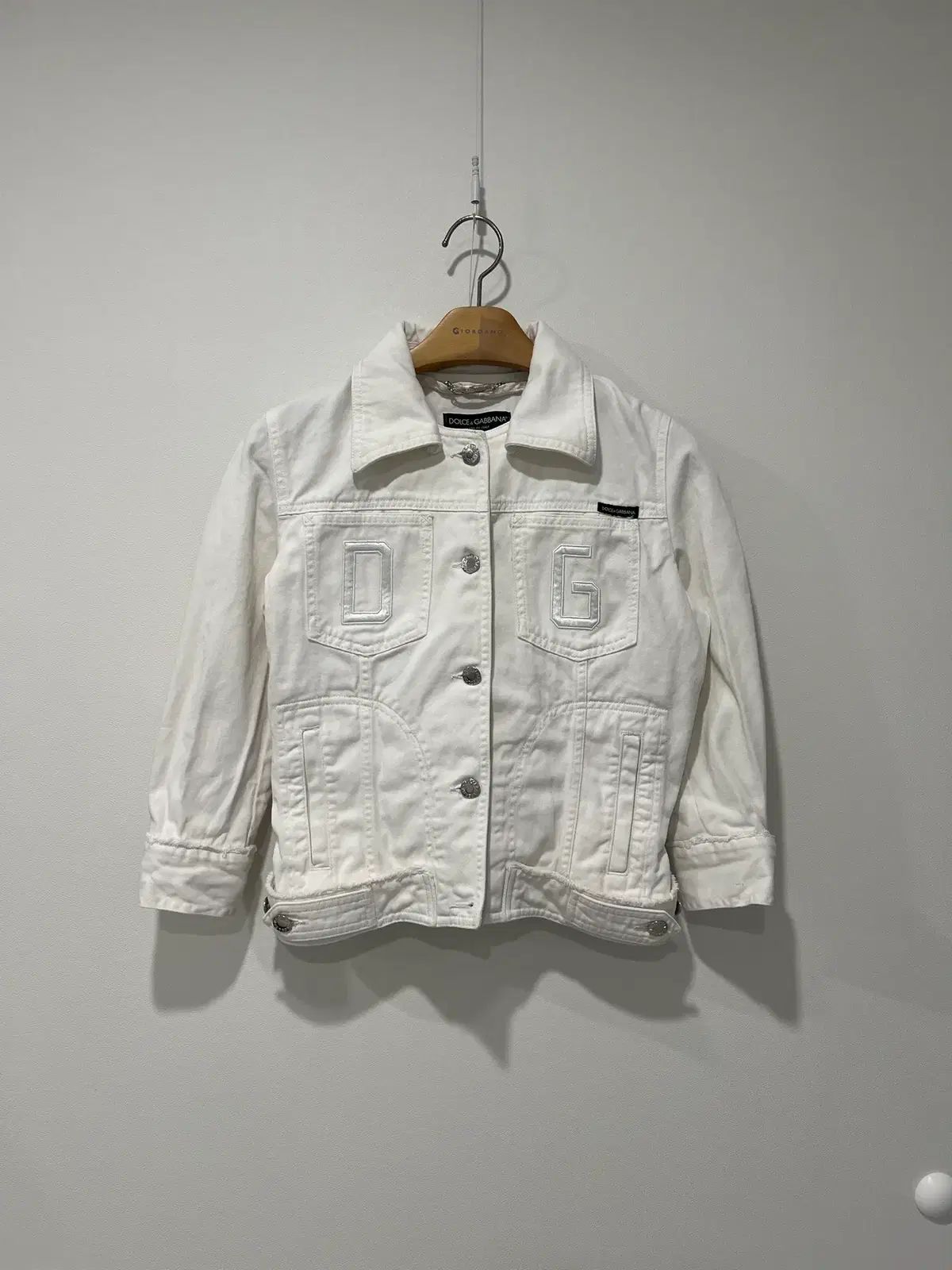 Dolce&Gabbana ドルチェ＆ガッバーナ 白 デニム ジャケット - メルカリ