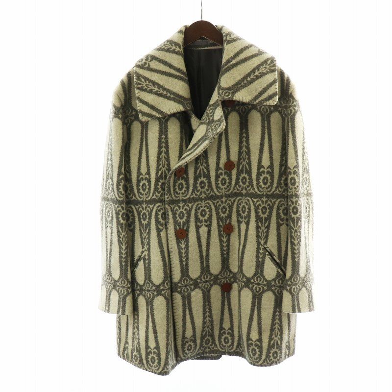 【美品】issey miyake ピーコート ウール イッセイミヤケ ISSEY MIYAKE ヴィンテージ Pコート ピーコート ビッグ