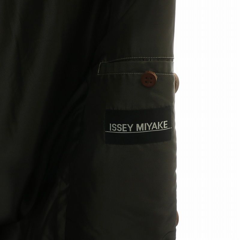 イッセイミヤケ ISSEY MIYAKE ヴィンテージ Pコート ピーコート ビッグ