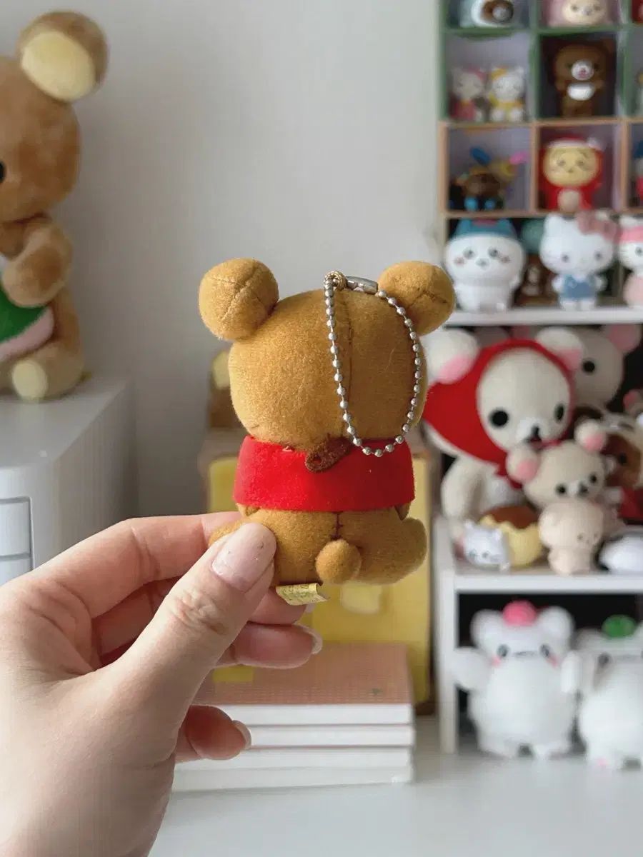 古典 San-X リラックマ りんご マフラー キーホルダー - メルカリ