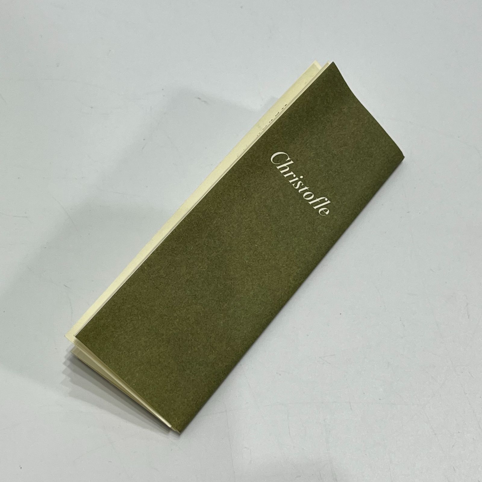 希少 未使用品 クリストフル リュバン ソーススプーン / フィッシュ