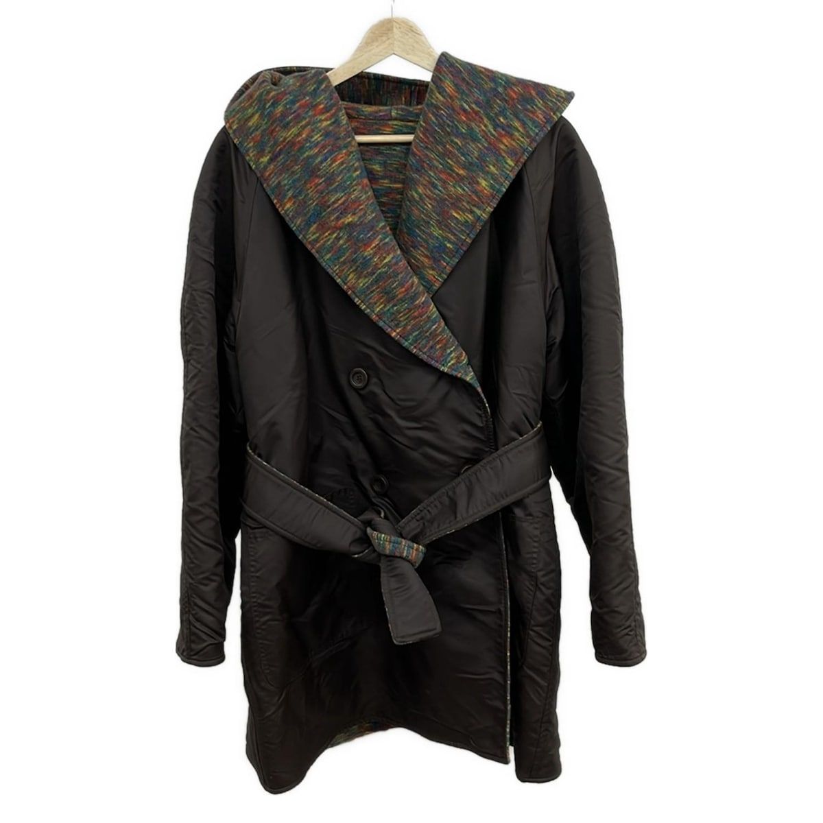 MISSONI(ミッソーニ) コート サイズ40 M レディース美品 - ダーク