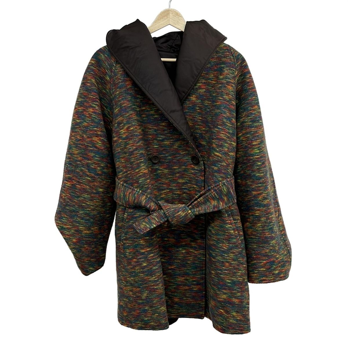 MISSONI(ミッソーニ) コート サイズ40 M レディース美品 - ダーク