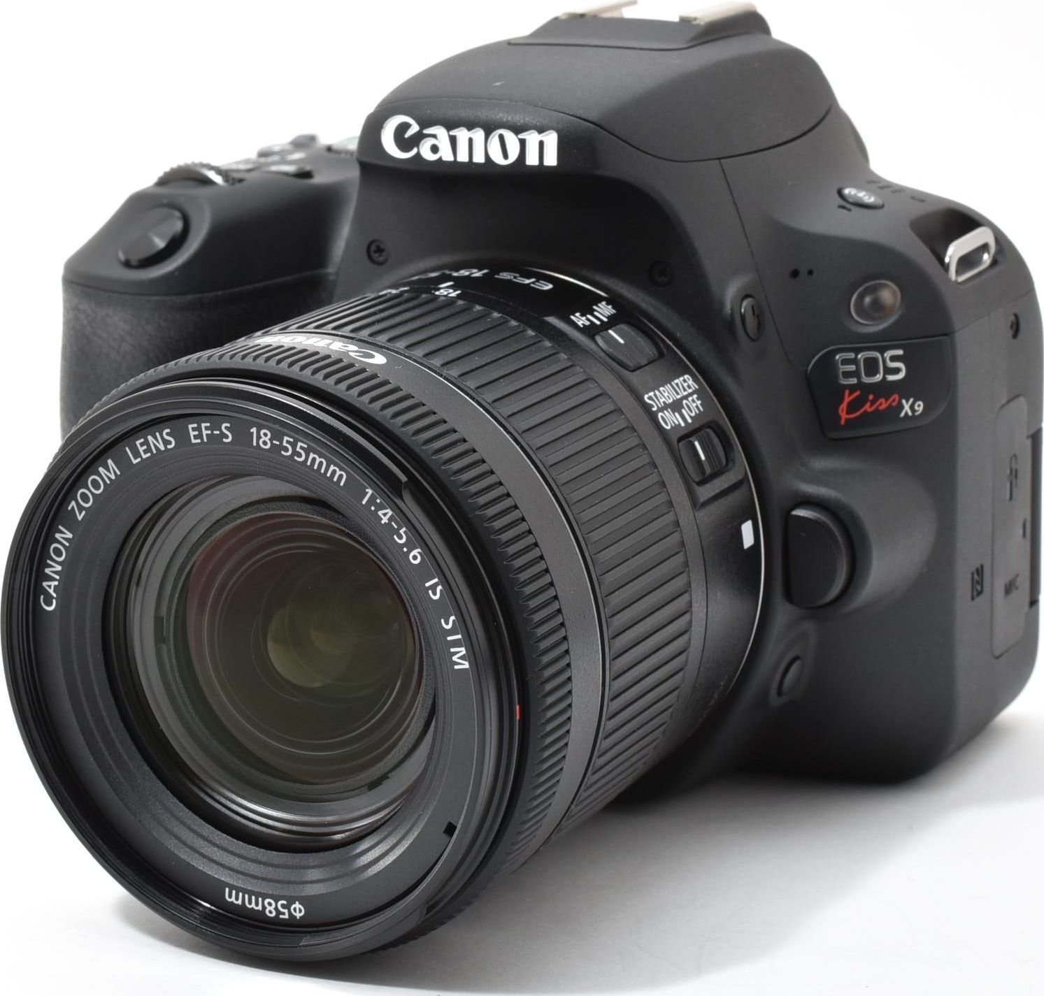 L11[7125A]60☆極美品☆ キヤノン Canon EOS Kiss X9 ボディ 18-55mm