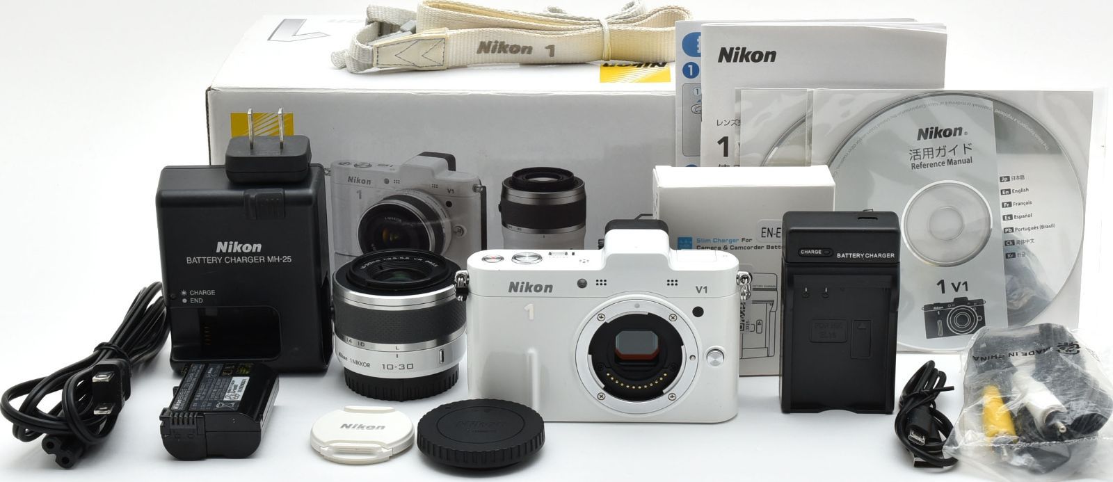 L 11 7106 C 7 ニコン Nikon 1 V ボディ 10 30 mm レンズキット ショット数 3 033回