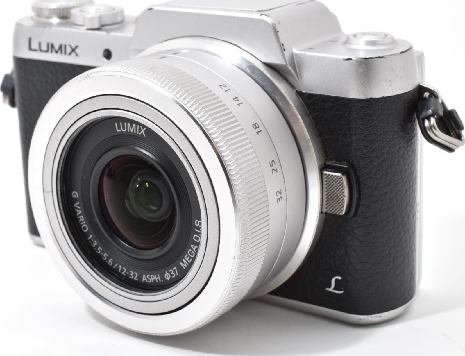 L 11 7106 D 22 パナソニック Panasonic LUMIX DMC GF 7 ボディ 12 32 mm レンズセット ショット数 3 586回 カメラマウント 撮影キット