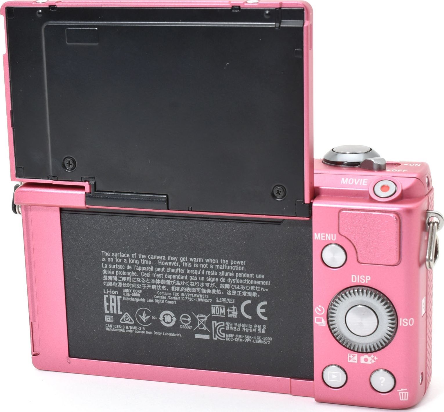 SONY ミラーレス　デジタル一眼カメラ 　α5000 ピンク α5000 ソニー ミラーレス SONY パワーズームレンズキット ピンク Wi-Fi