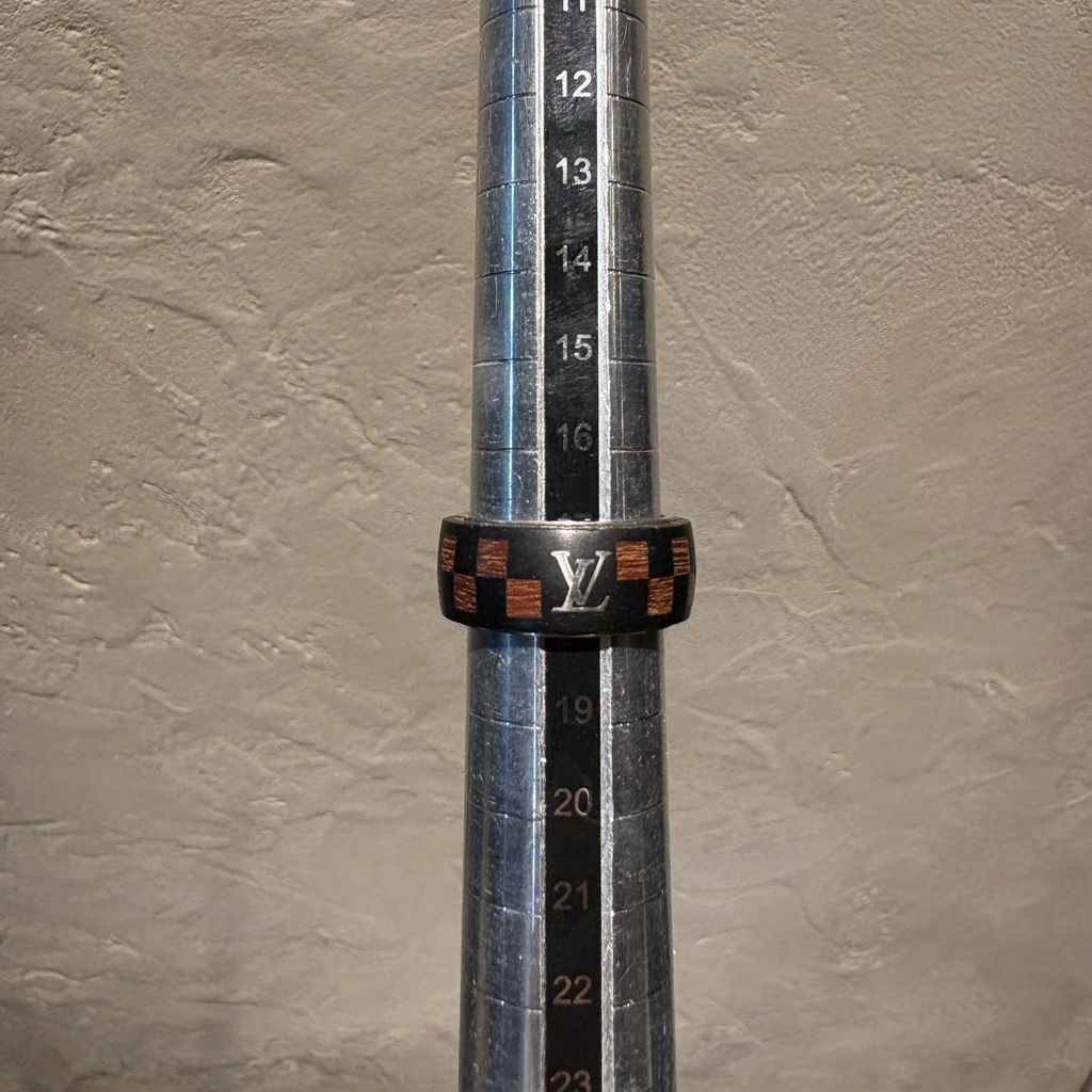 ⭐️超激レア❗️Louis Vuitton ルイ・ヴィトン ブラウン/ウッドリング Louis Vuitton ルイヴィトン ダミエウッドリング ブラウン size:17号