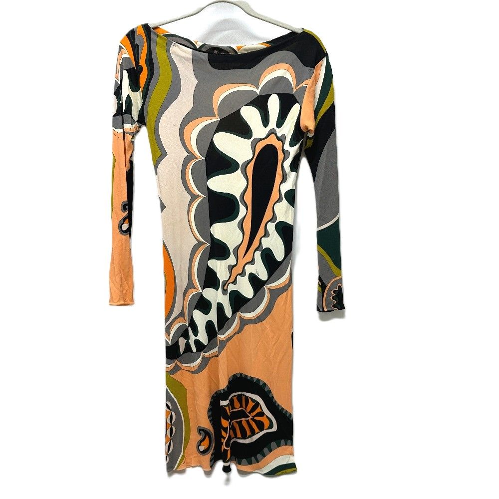 Emilio Pucci エミリオプッチ ワンピース 77JG52 ビスコース マルチ