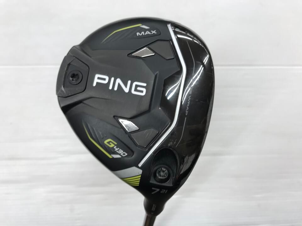 ピン G 430 MAX 21度 VENTUS BLUE ７ Sフレックス フェアウェイウッド 最短