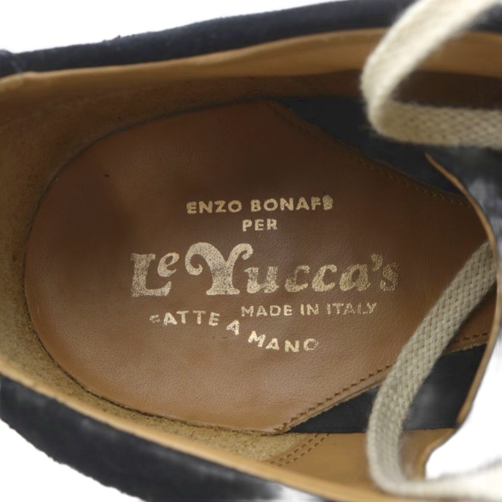 レユッカス Le Yucca's Y18011 Hidro Nero Peccary Nero Run レザー