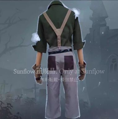 探鉱者 ノートン キャンベル コスプレ衣装 初期スキン フルセット ハット付き 撮影会 舞台演出 イベント用 男女兼用