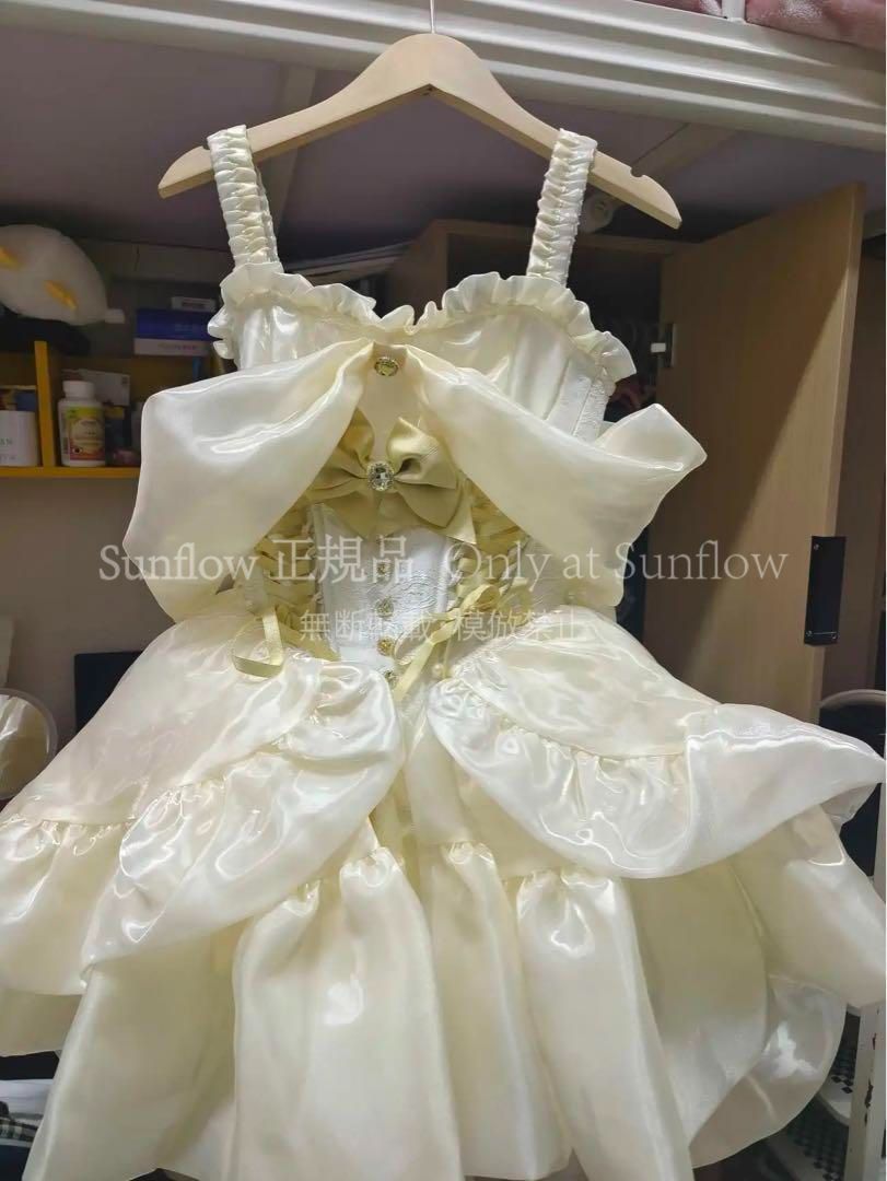 新品未使用】お嬢様 めめしい メイド衣装 ロリータドレス ワンピース