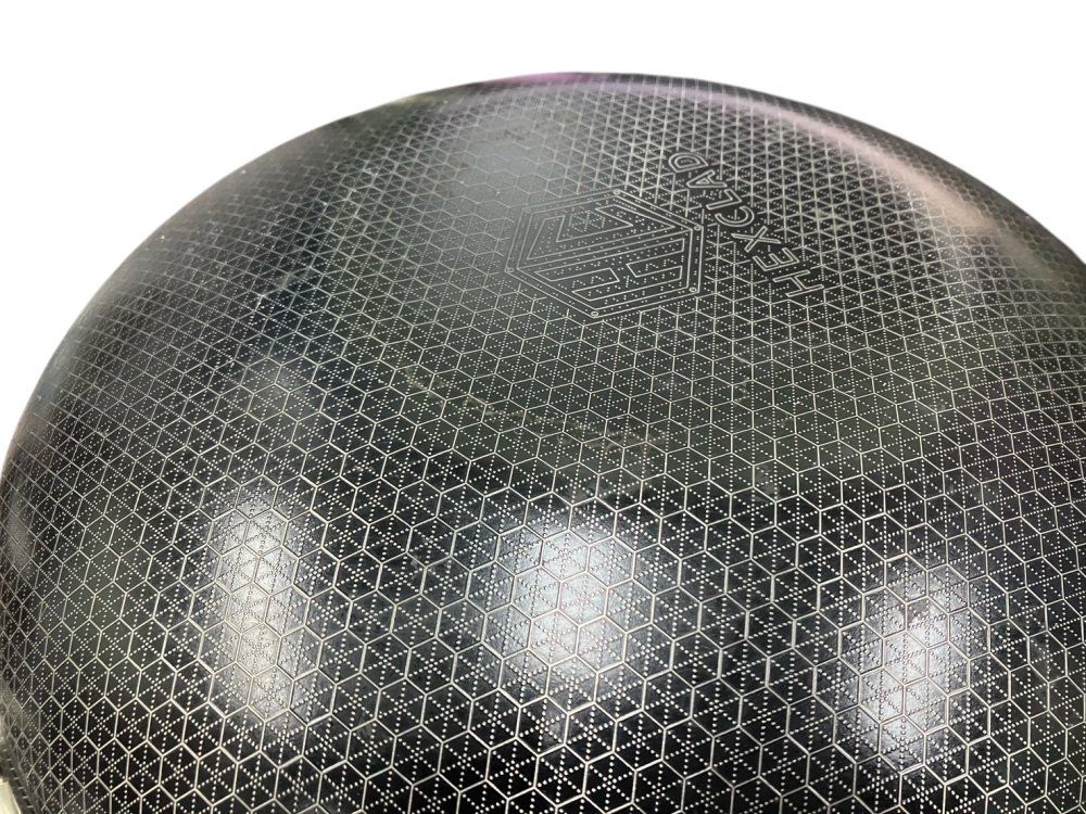 品 外箱無しにつき 価格 HexClad ハイブリッド ノンスティック 中華鍋 30 cm 焦げ付き防止加工 IH オーブン 食洗器 対応