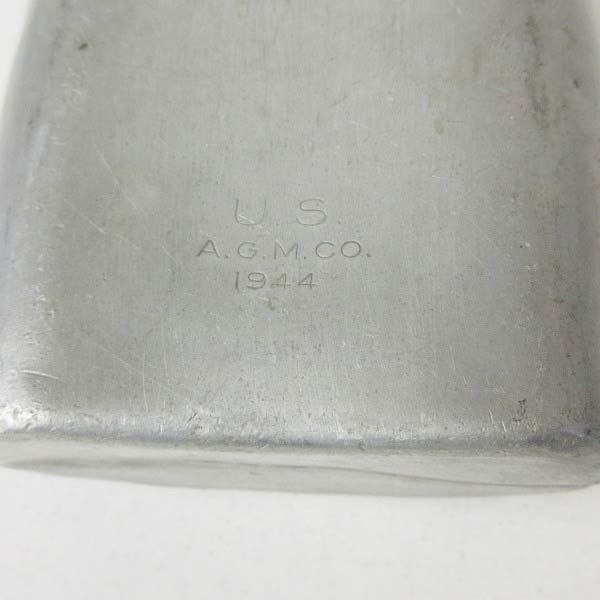 1944年製 USA製 実物 米軍 M1910 アルミ キャンティーン A.G.M.CO.製 水筒 40s WWII 第二次世界大戦 ビンテージ アメリカ製 D128