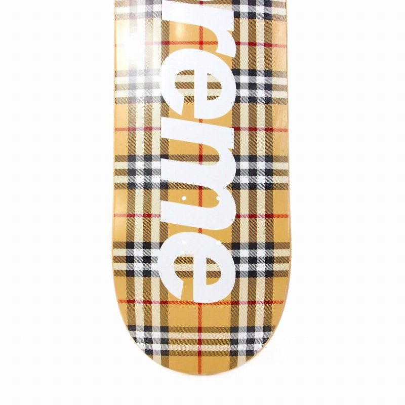 シュプリーム SUPREME × バーバリー BURBERRY 22SS Skateboard Deck