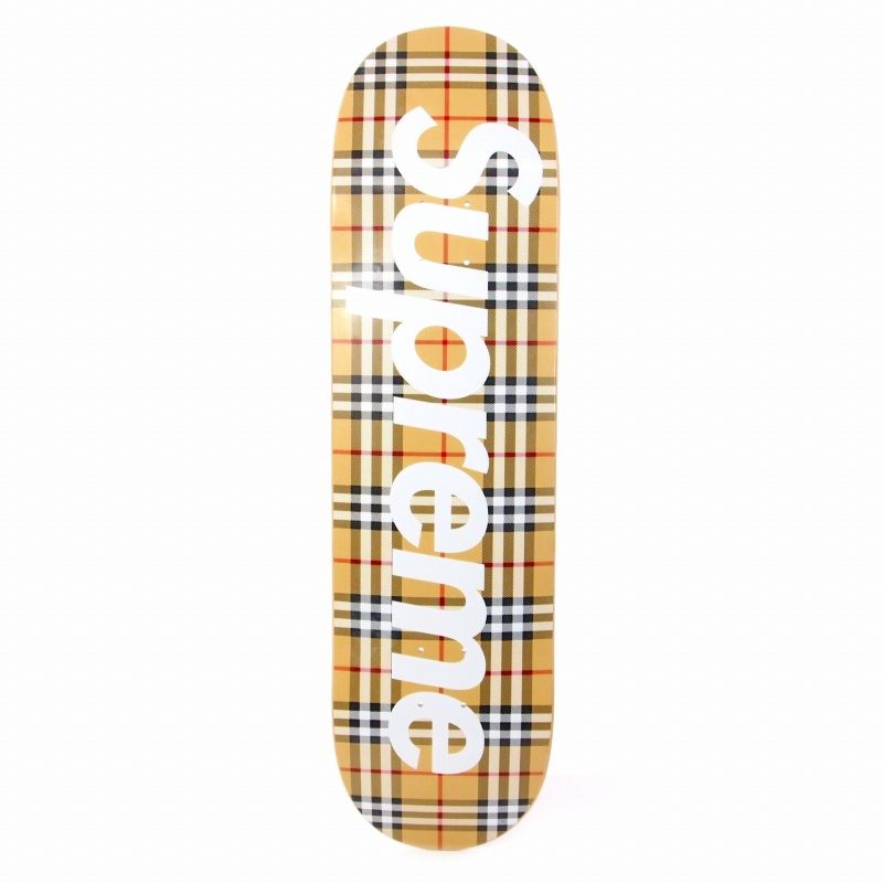 シュプリーム SUPREME × バーバリー BURBERRY 22SS Skateboard Deck