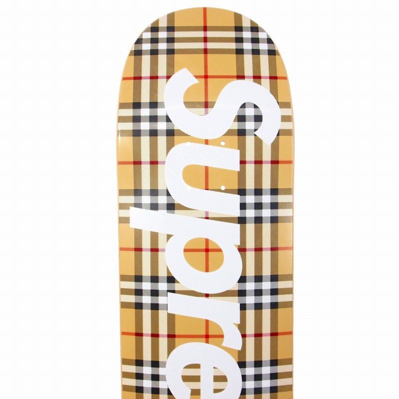 シュプリーム SUPREME × バーバリー BURBERRY 22SS Skateboard Deck