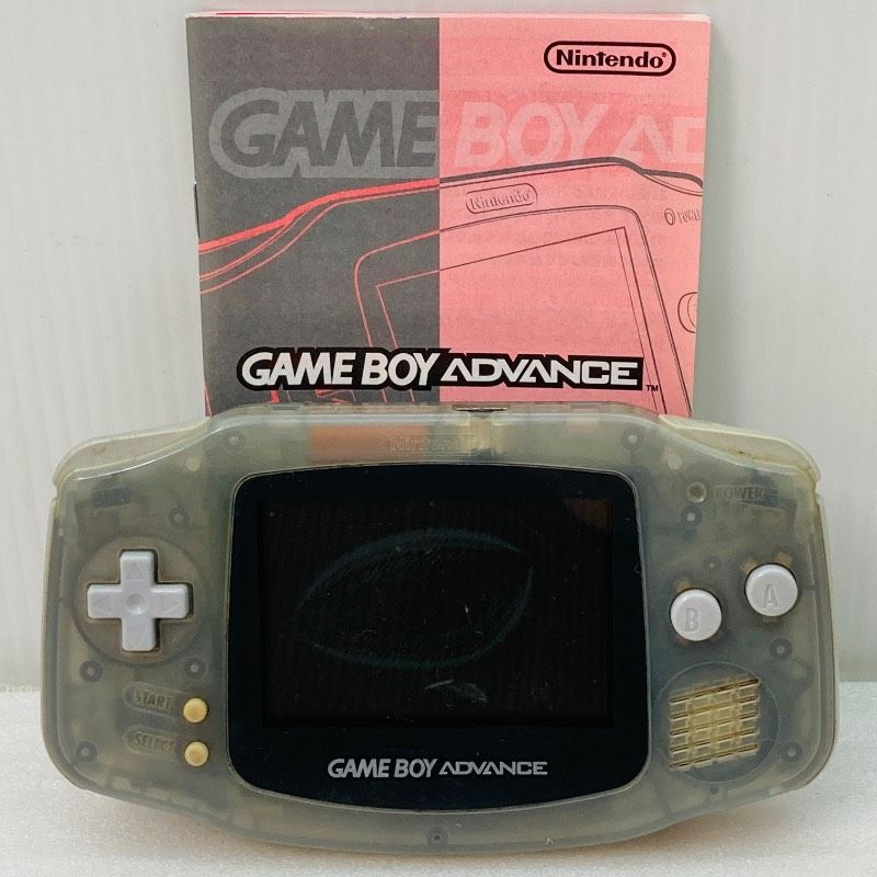 ジャンク】【取説付き】任天堂 GBハード ゲームボーイ アドバンス 本体