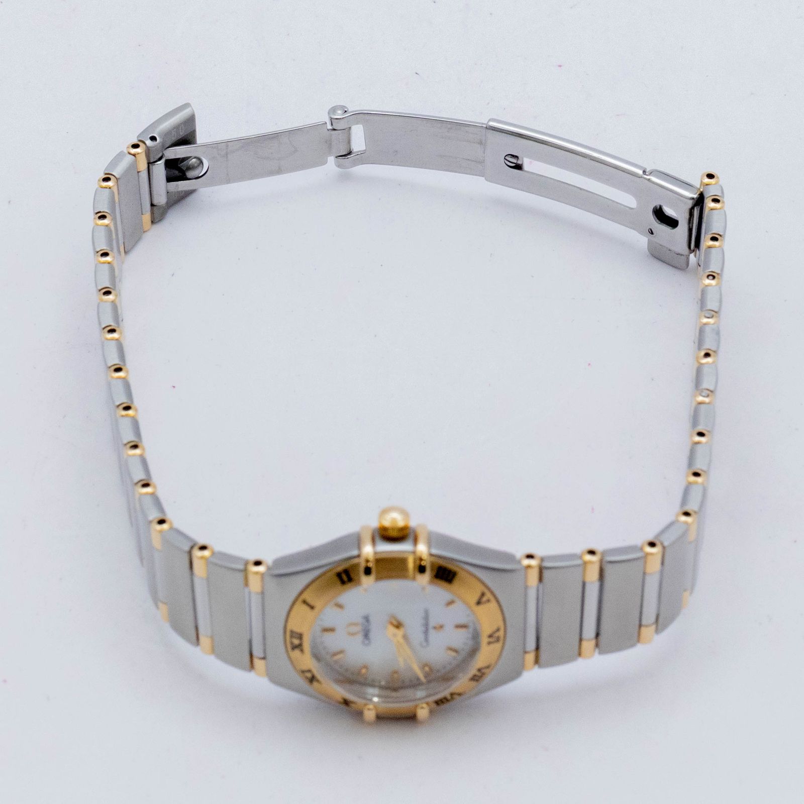  オメガ OMEGA コンステレーション 1362 70 Constellation クォーツ 腕時計 レディース パール 腕時計(クォーツ) 腕時計(アナログ)