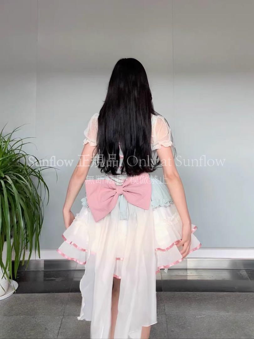 クラシカルロリータコルセット風ワンピ女子会やお出かけに最適