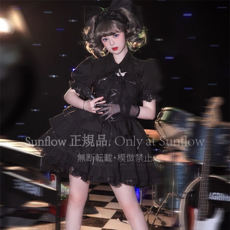 ♥ オリジナルロリータ ゴスロリ ロリータ 契約十字JSK ゴシック＆スイート ワンピース ブラック|ホワイト|ピンク|ブルー|パープル ゴシックロリータ イベント用 プレゼント