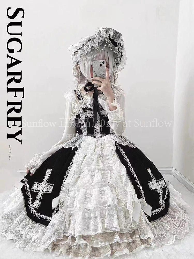 ♥ ロリータ~~オリジナル 洋服 ワンピース かわいい ドレス ゴスロリ 撮影会 舞台 イベント
