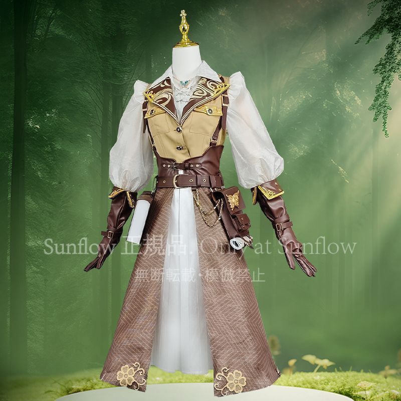 昆虫学者 メリー プリニウス 荒原之花 コスプレ衣装 豪華10点セット 高品質デザイン 撮影会 舞台演出 イベント 推し活 プレゼントにも最適