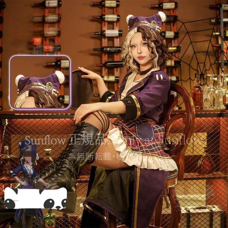 サバイバー バーメイド デミバーボン 象牙塔シリーズ コスプレ衣装 豪華フルセット ゲームキャラクター完全再現 撮影会 舞台演出 仮装イベント 推し活 プレゼントにも最適