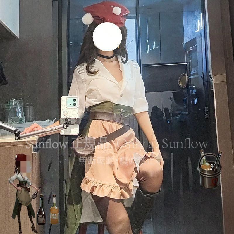 サバイバー バーメイド デミバーボン コスプレ衣装 初期スキン ゲーム コスプレ 二次元衣装 セットアップ 男女兼用 キャラクター再現 ハイクオリティ デザイン