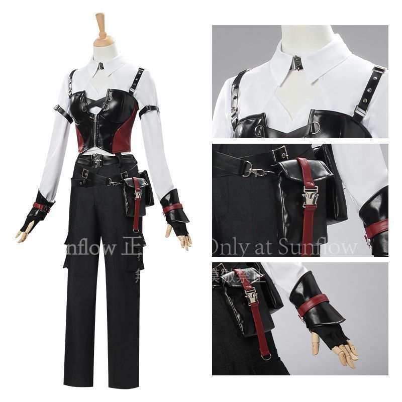 ハンター 深淵の主宰秦徹ver 戦闘服コスチューム フルセット 沈星回 メインキャラクター衣装 高品質再現