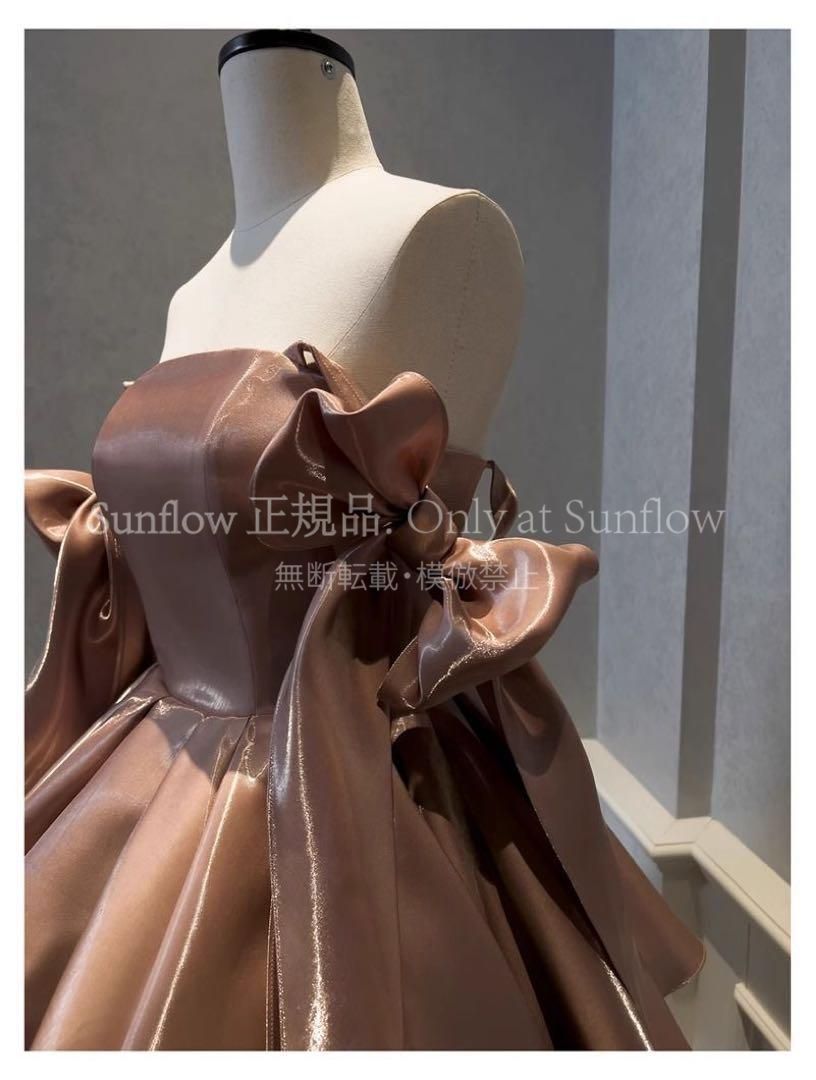 フレンチニッチなデザイン感 リボンサスペンダー セレブドレス ポンポンワンピース 魔女コスチューム アニメウィッグ