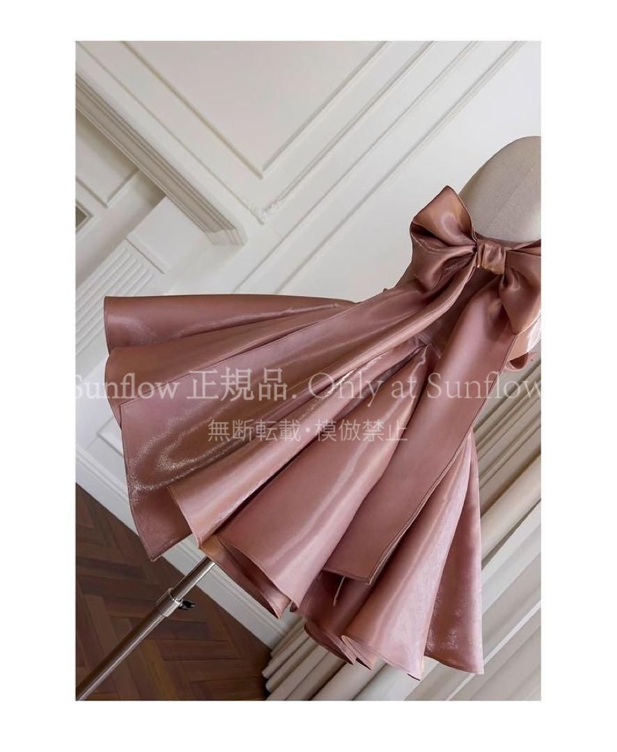 リボンサスペンダー セレブドレス