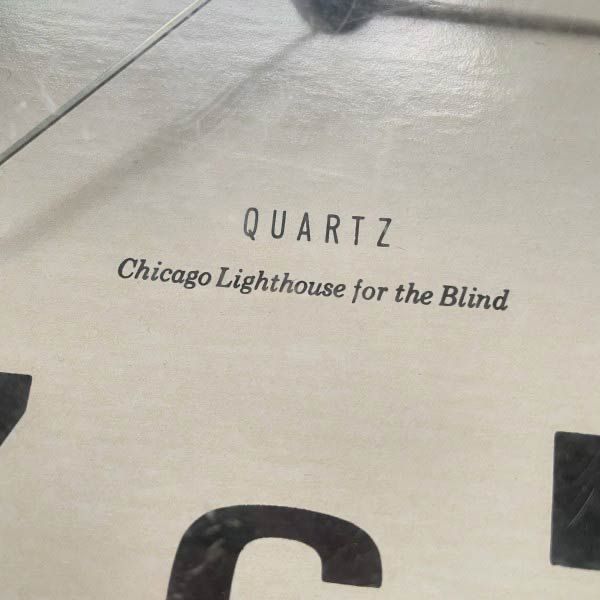 1989年製 USA製 シカゴ・ライトハウス 壁掛け時計 クォーツ 店舗什器