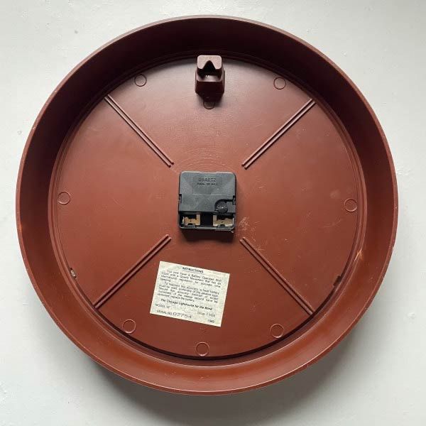 1989年製 USA製 シカゴ・ライトハウス 壁掛け時計 クォーツ 店舗什器