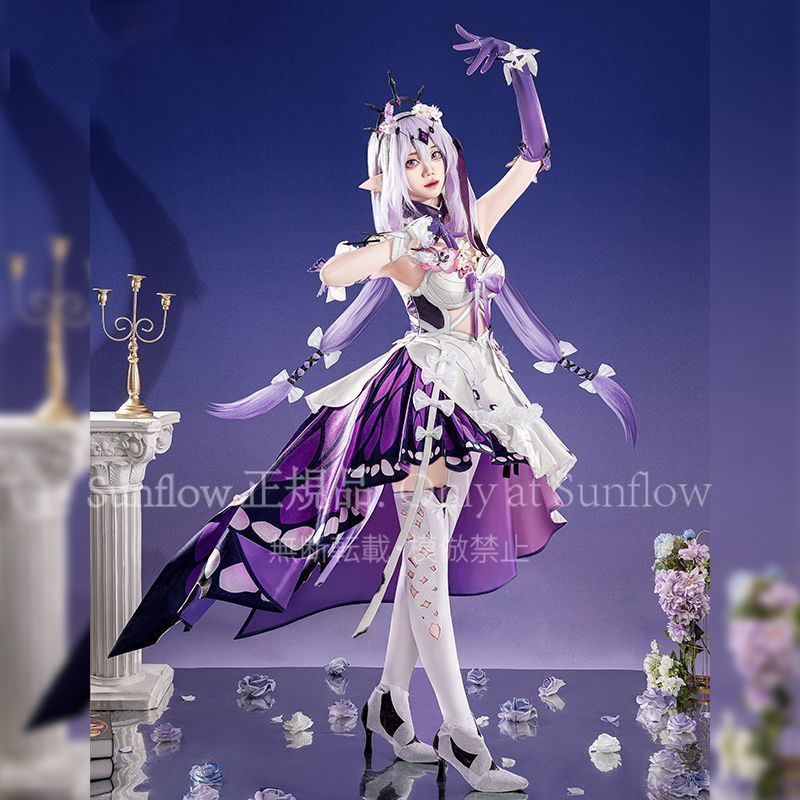 ♥ スターレイル 遐蝶 コスプレ衣装 冥河の娘 アニメゲーム衣装 高品質素材 舞台撮影用 イベント用 プレゼント