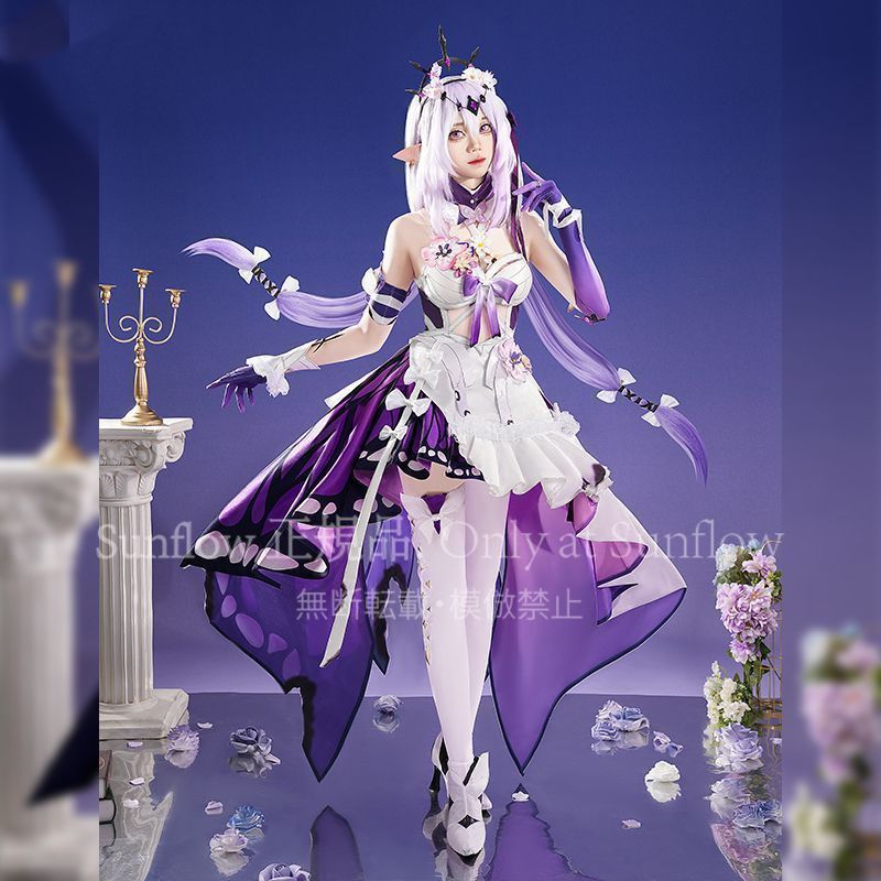 スターレイル 遐蝶 コスプレ衣装 冥河の娘 アニメゲーム衣装 高品質素材 舞台撮影用 イベント用 プレゼント