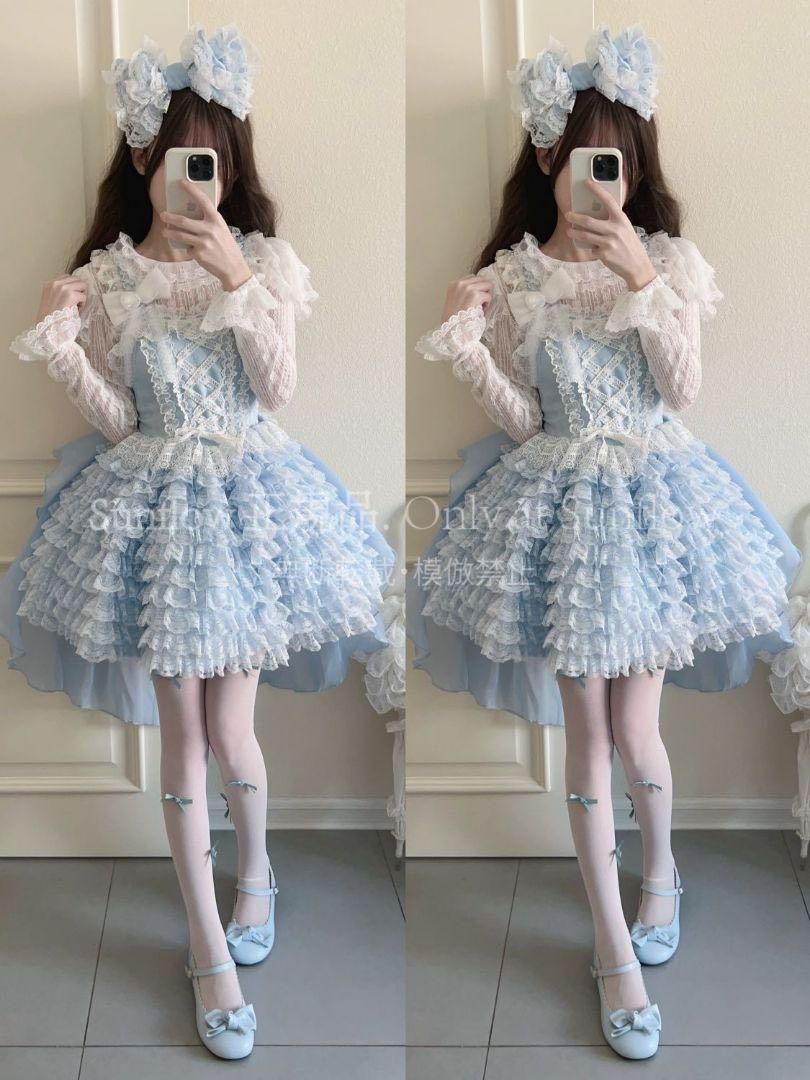 シュガーガール ミレニアムレイレイ ロリータドレスJSKサスペンダーワンピース