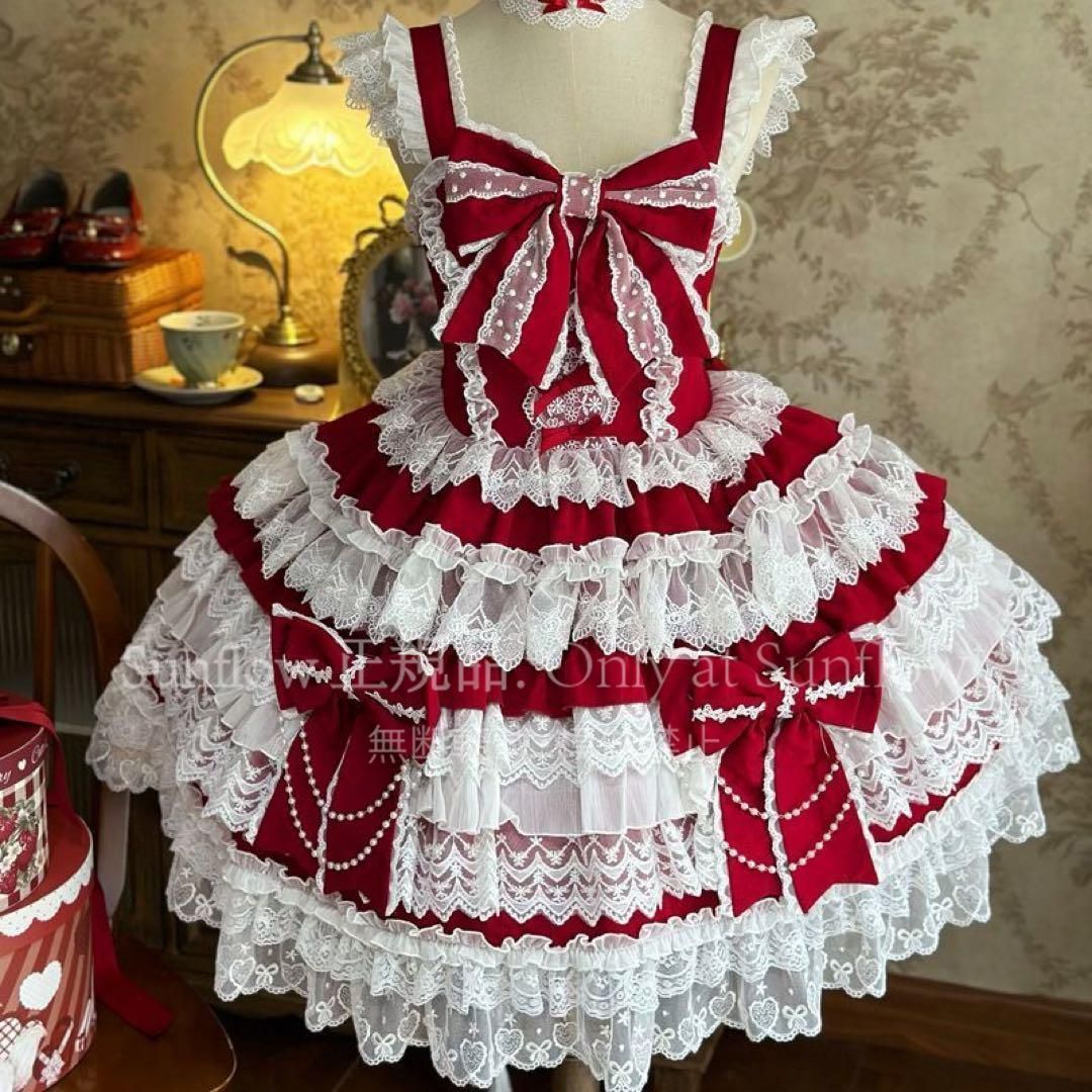 十字心結 ゴスロリ