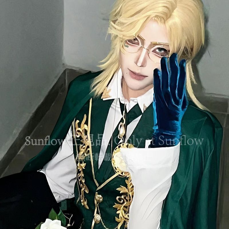 騎士- 商人 リチャード スターリング コスプレ衣装 フルセット 高品質 コラボ 奇珍衣装 コスプレイベント 撮影会 舞台衣装 仮装 推し活 cosplay