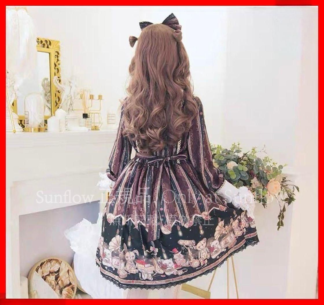 クラシカルなロリータワンピース普段着にも女子会にも