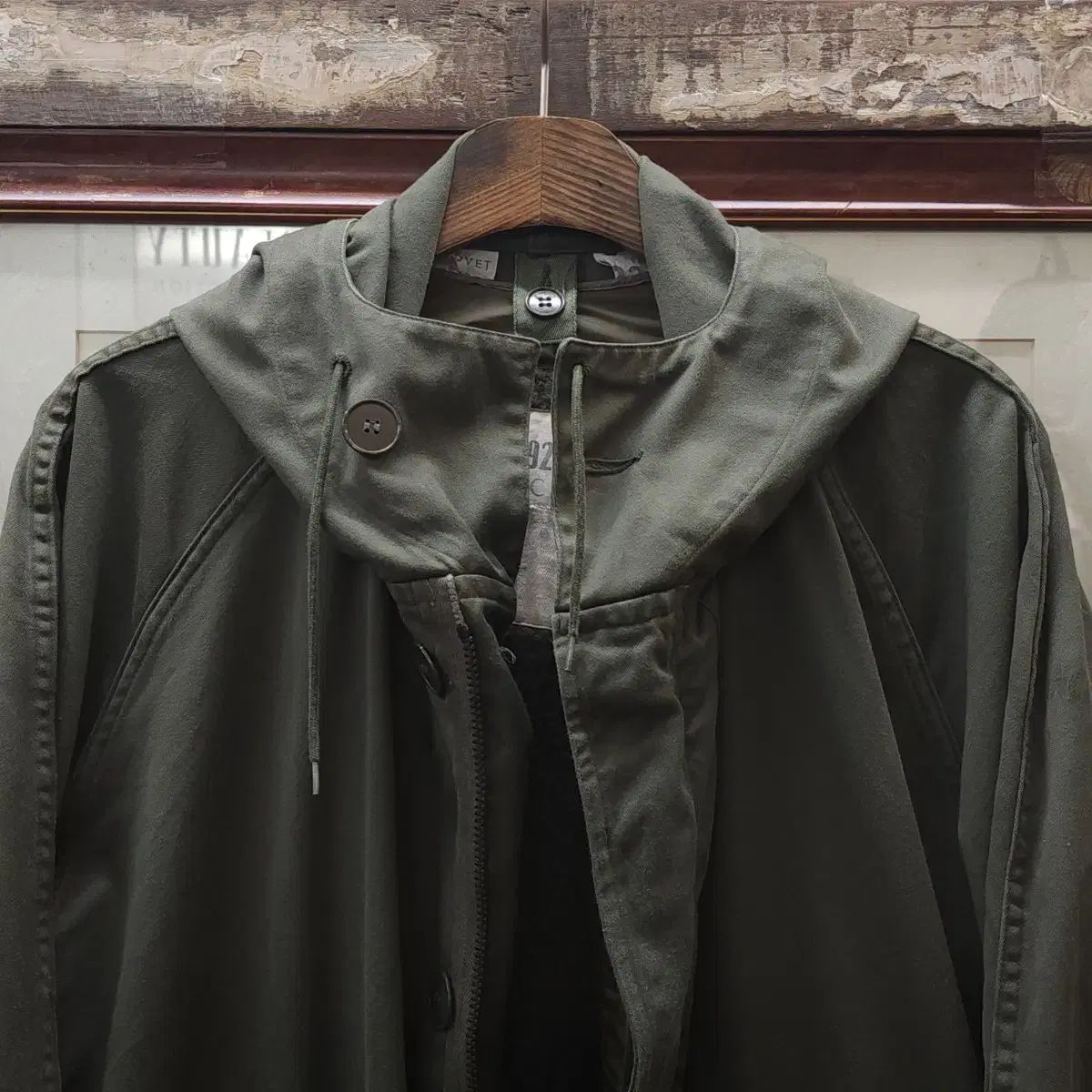 ヴィンテージ フランス軍 m64 ミリタリー モッズパーカ オリーブ